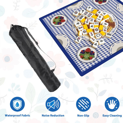 Breakfast is Butter with Mahjong Mahjong Mat SleekSurface