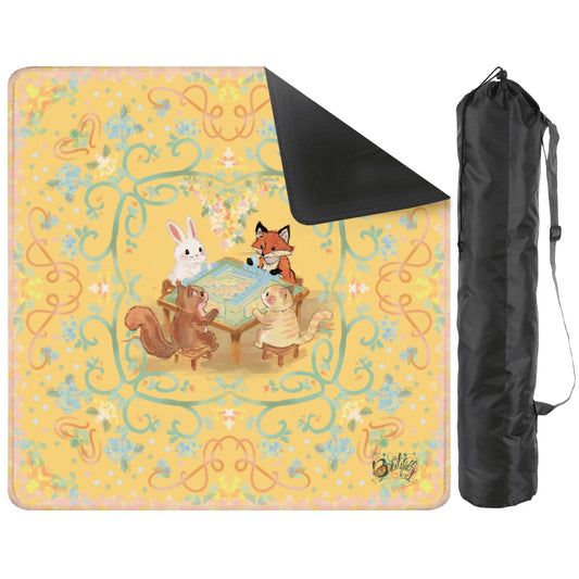 Pretty, pretty playgroup Mahjong Mat 31.5"x31.5" (Ship Rolled up)