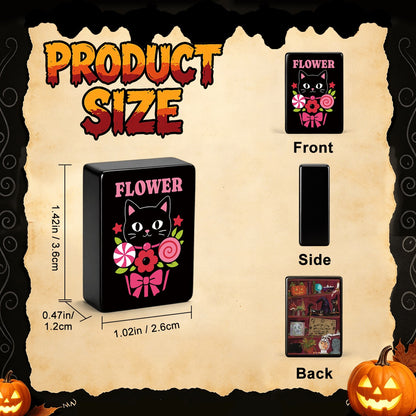 Witch’s cabinet Gothic Dessert Halloween Mahjong Tiles  Single Layer