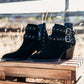 Elsa Leather Ankle Boot in Black