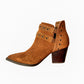 Elsa Leather Ankle Boot in Tan
