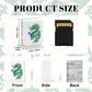 American Mahjong Tiles (Traditional Porcelain Style) Geode Series 1 white marble