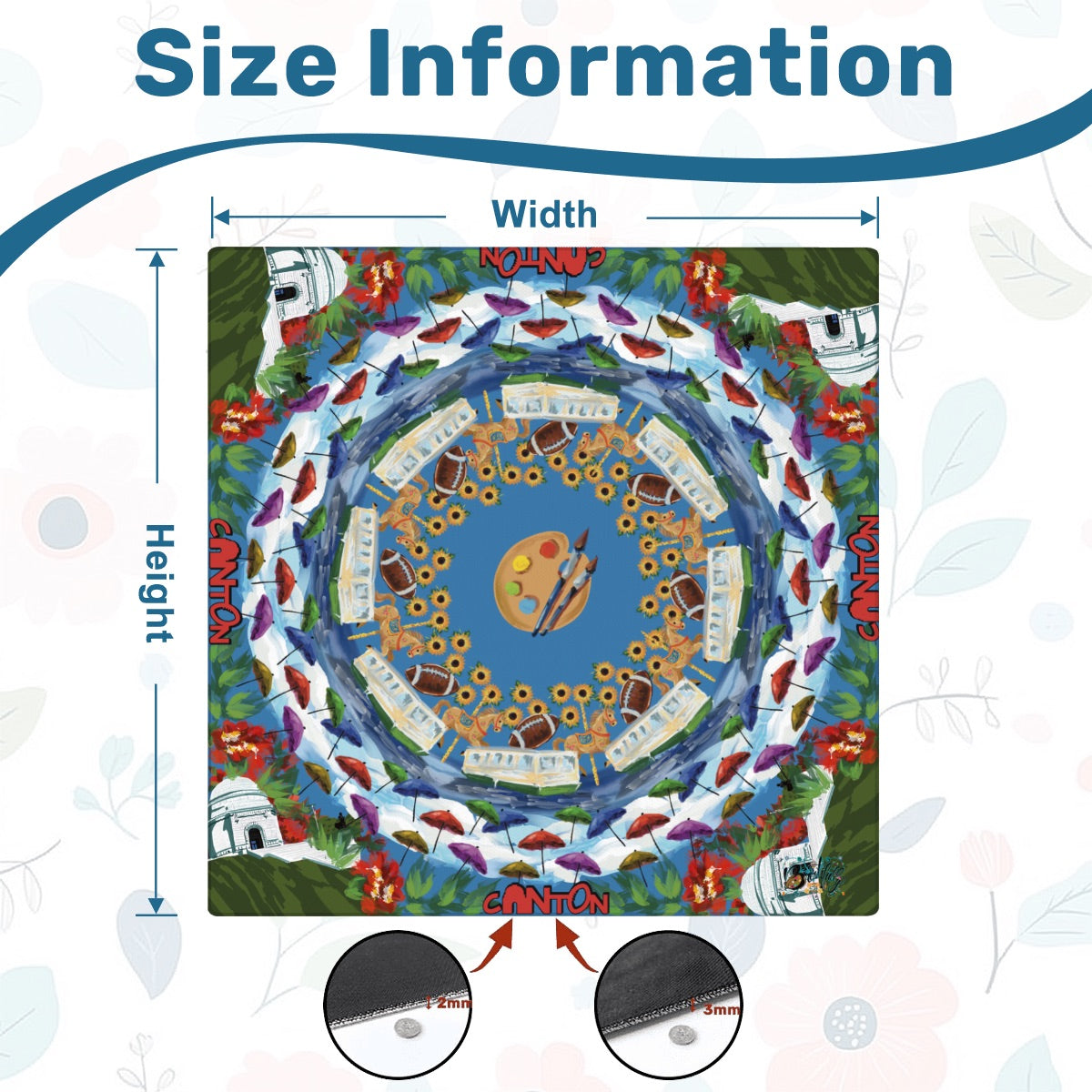 Mahjong Mat SleekSurface Stark County