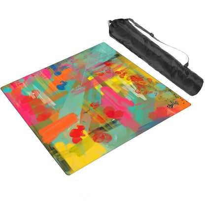 Thickened Mahjong Mat SleekSurface (Ship Rolled Up) Rebloom Series