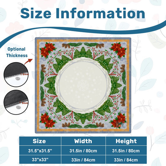 Mahjong Mat SleekSurface (Made in USA) Winter vaca