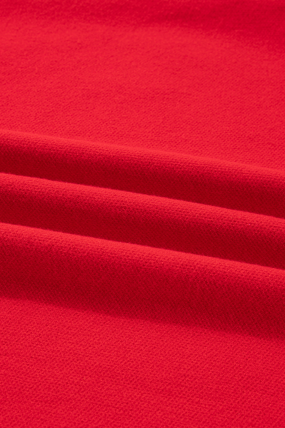 Red Dahlia LET IT SNOW Christmas Dotty Sleeve Loose Sweater