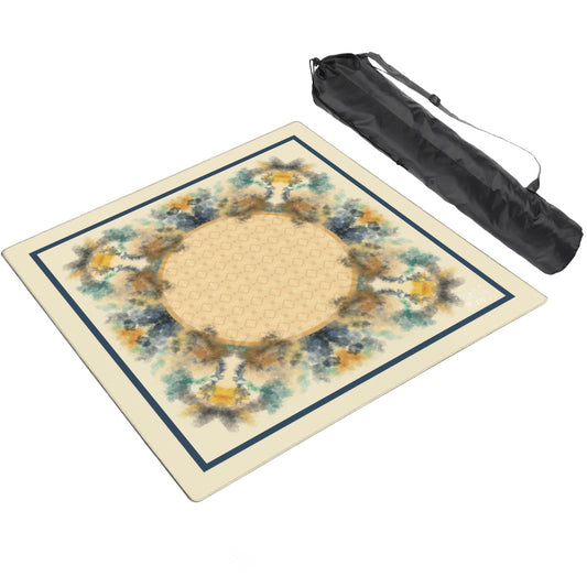 Light Serenity Thickened Mahjong Mat SleekSurface (Ship Rolled Up)