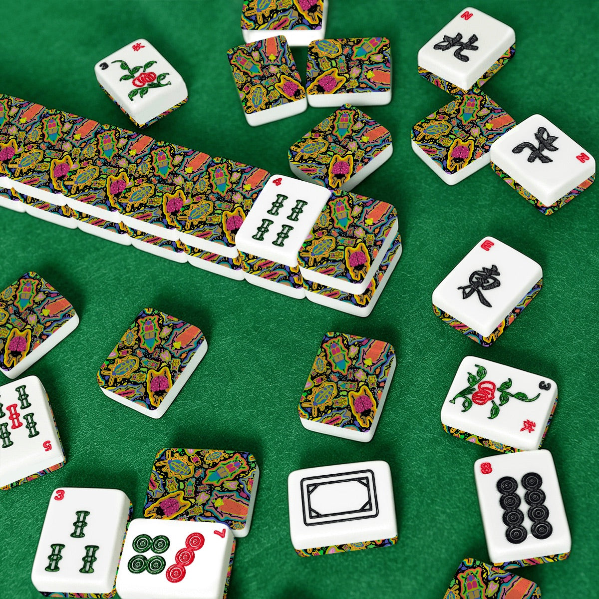A little Bug American Mahjong Tiles