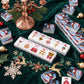 Snowman Stories Glam Holiday Christmas Mahjong Tiles