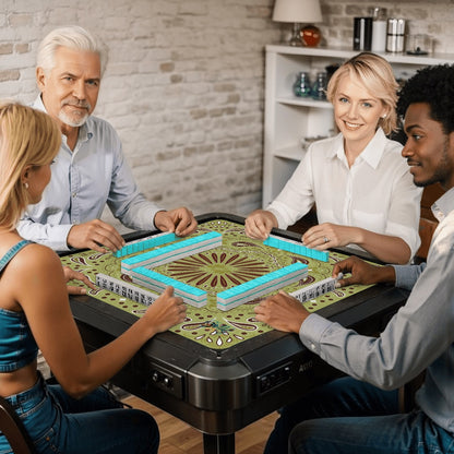 Giddy up Mahjong Mat Larger- 33"x33" (Ship Rolled up) - Choice of color