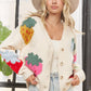 Stawberries KNIT BUTTON UP CARDIGAN SWEATER