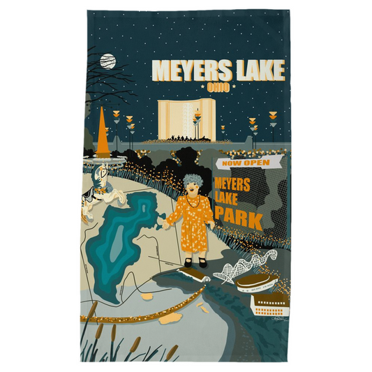 Meyers lake Tea Towels