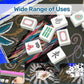 Raven-Mahjong Mat 31.5"x31.5" (Ship Rolled up)