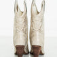 Houston Western Boots in Champagne