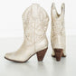 Houston Western Boots in Champagne