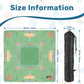 Pungs and paddles pastel Mini Travel Mahjong Mat 20.9"x20.9" (Ship Rolled up)