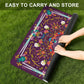 Summer on Magenta Mini Travel Mahjong Mat 20.9"x20.9" (Ship Rolled up)