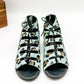 Nola Sandals in Teal