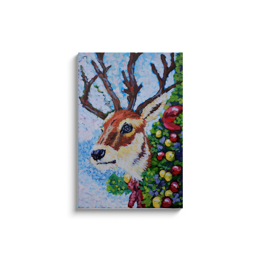 Reindeer Way - Canvas Wraps