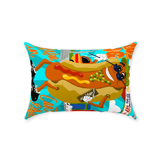Hot Dog Throw Pillows
