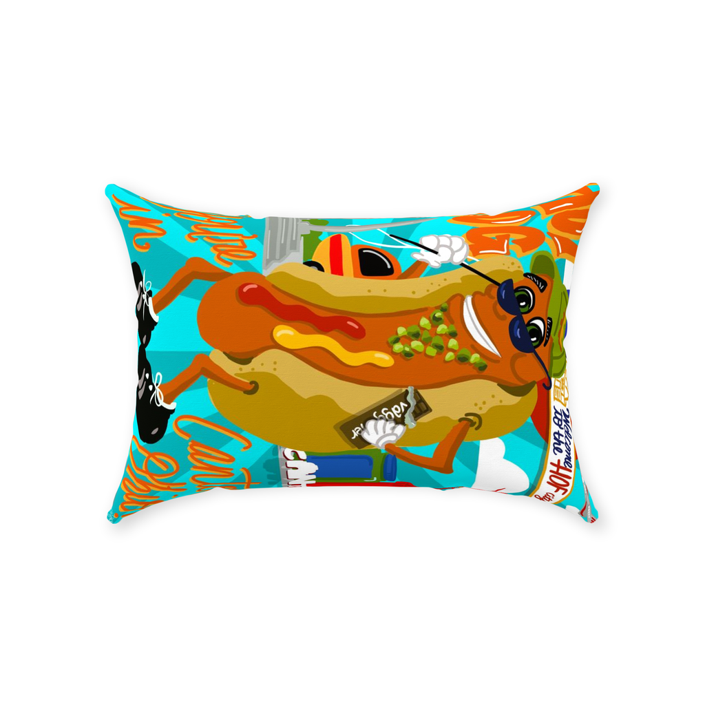 Hot Dog Throw Pillows