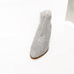 Shine Star Rhinestone Bootie in Silver