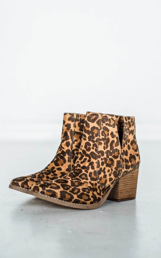 Tarim Bootie in Leopard