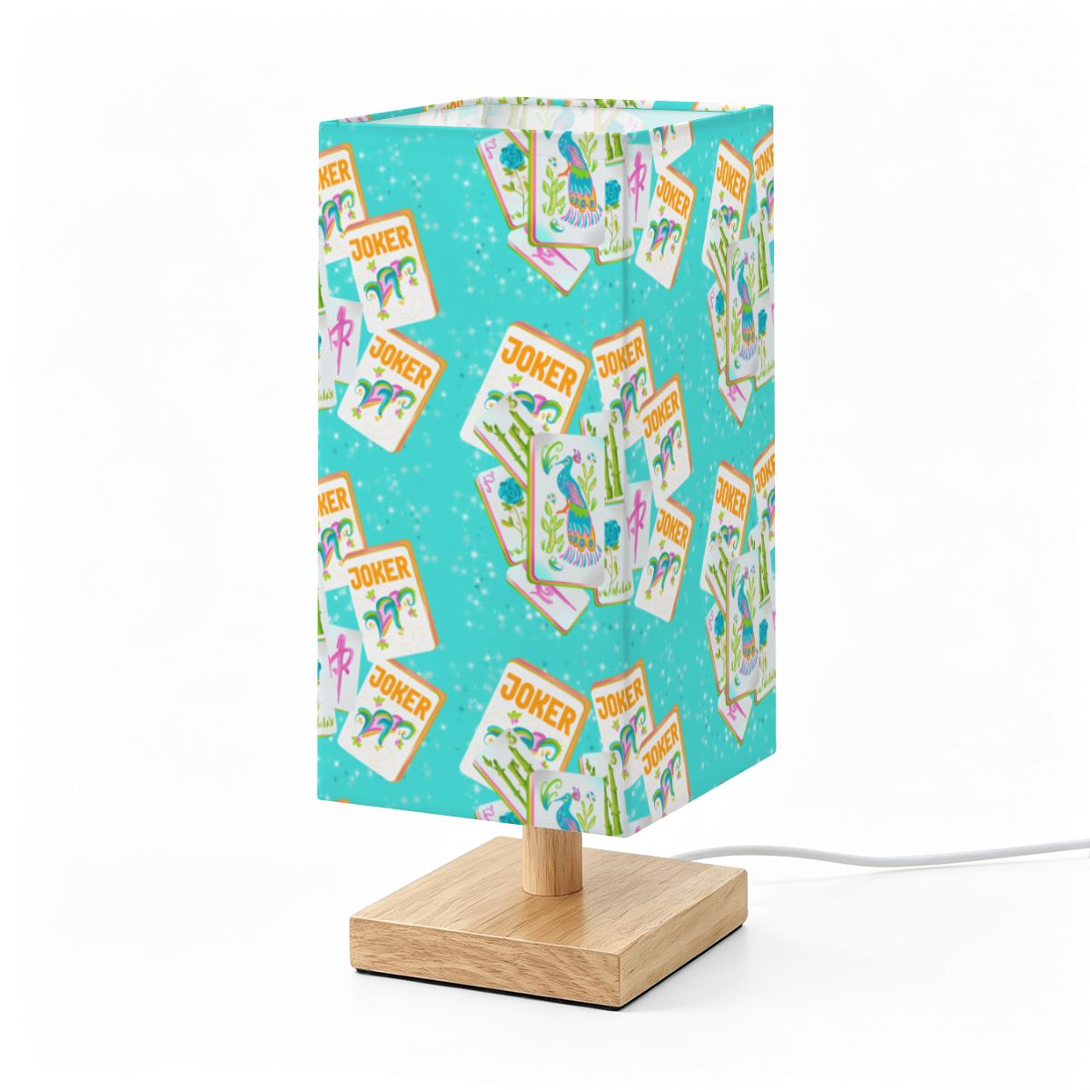 Large Square Table Lamp