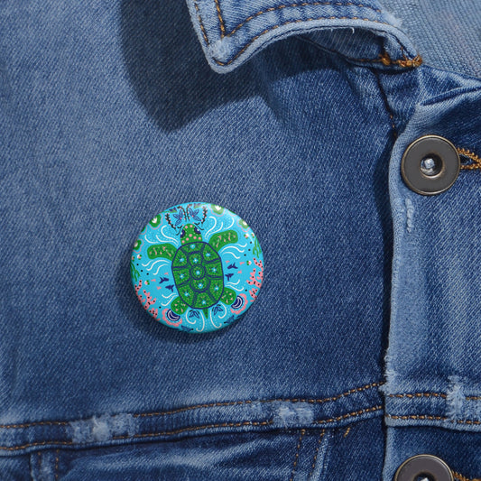 Turtle Custom Pin Buttons