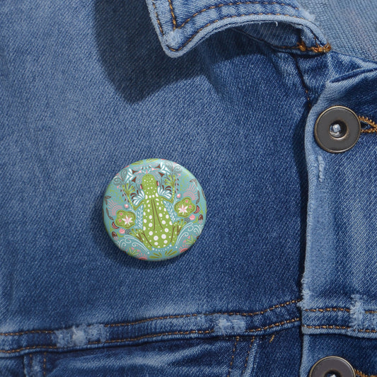 Froggy Custom Pin Buttons