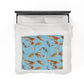 Koi Velveteen Plush Blanket
