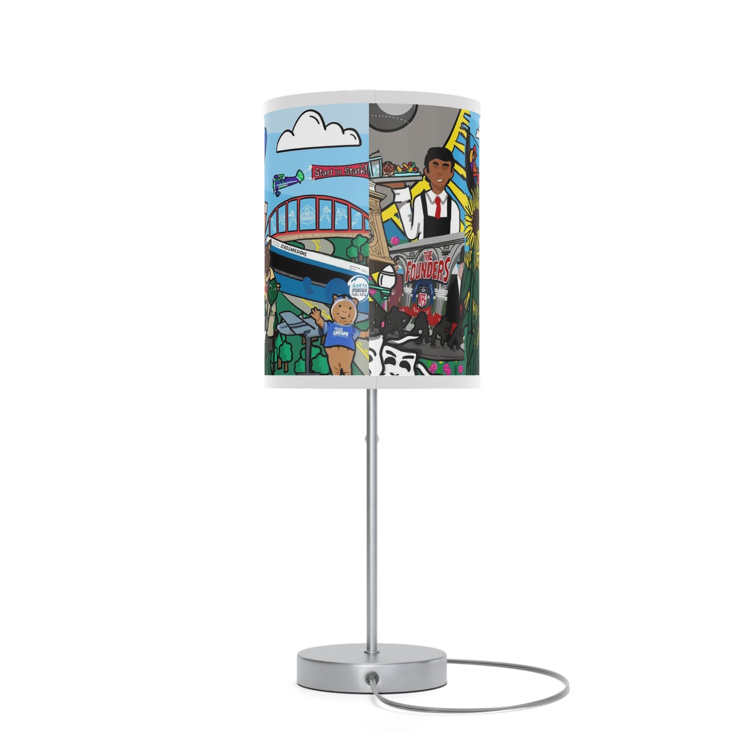 Stark County-Lamp on a Stand, US|CA plug