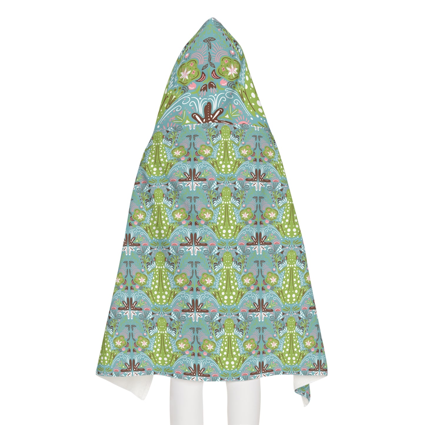 Many froggies Youth Hooded Towel