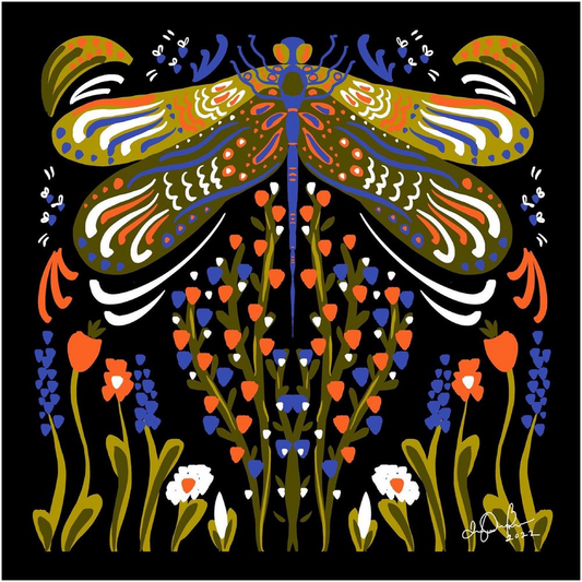 Dragonfly Giclee Art Prints