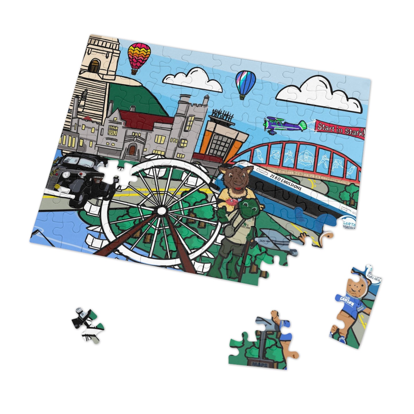 Stark County Jigsaw Puzzle (30, 110, 252, 500,1000-Piece)