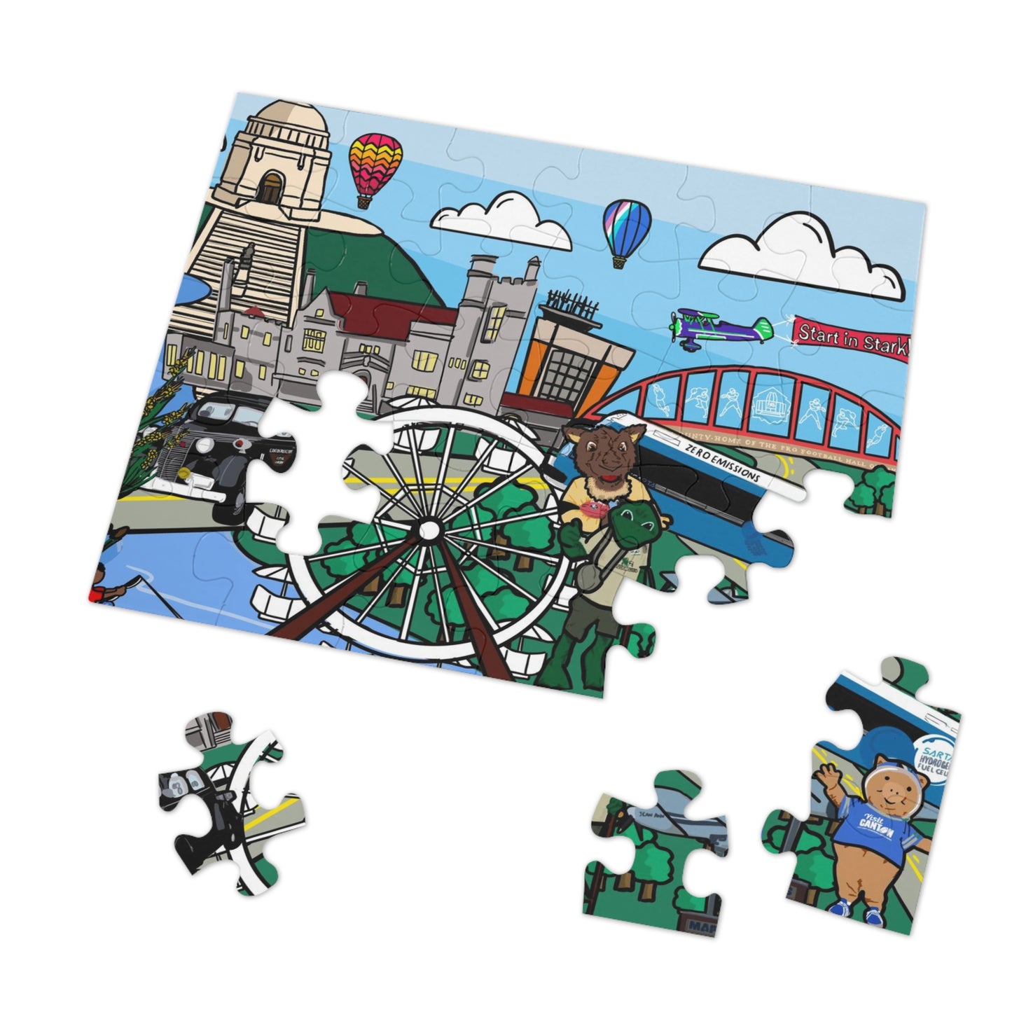 Stark County Jigsaw Puzzle (30, 110, 252, 500,1000-Piece)