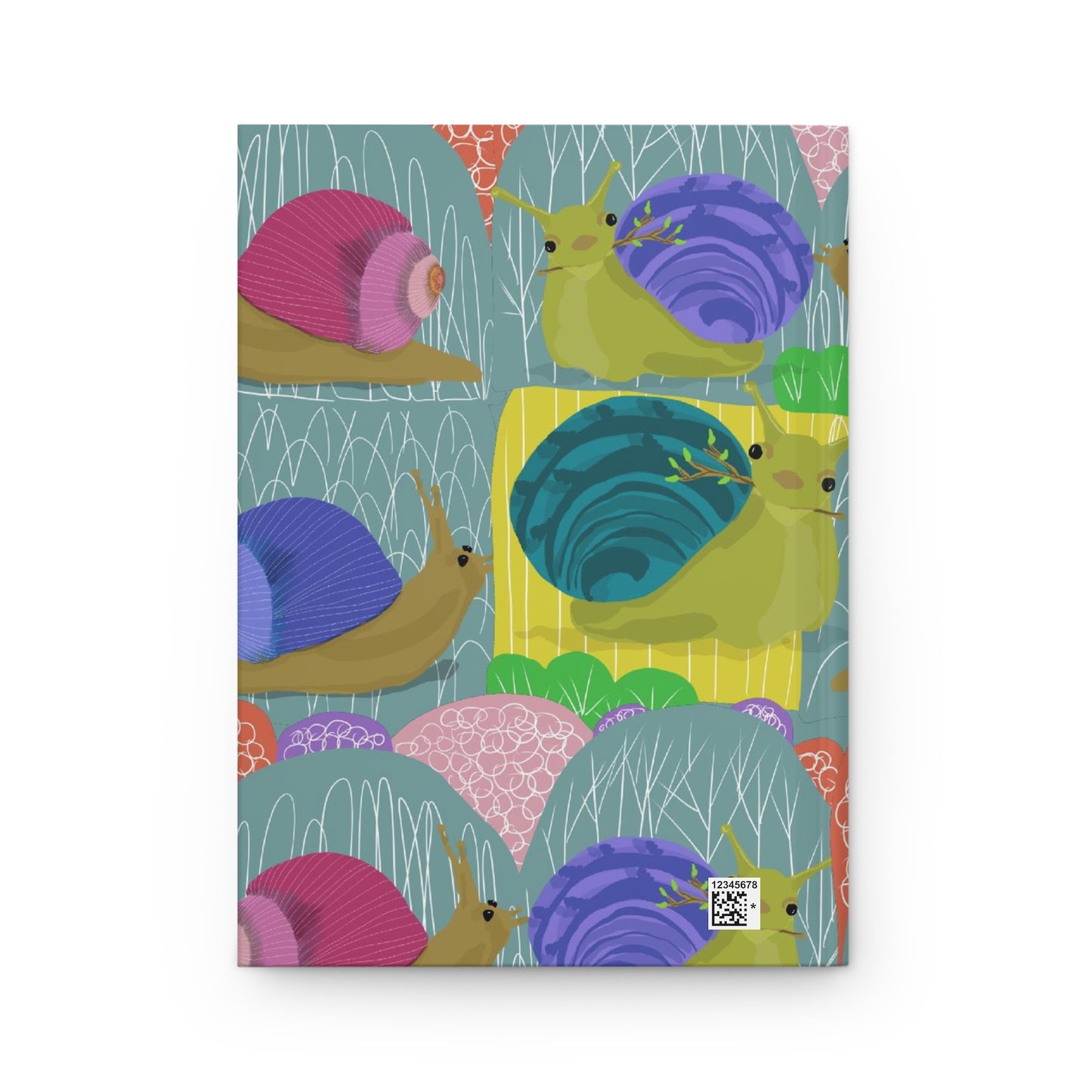 Snail notes - Hardcover Journal Matte