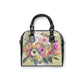 Shoulder Handbag- Bouquet on yellow