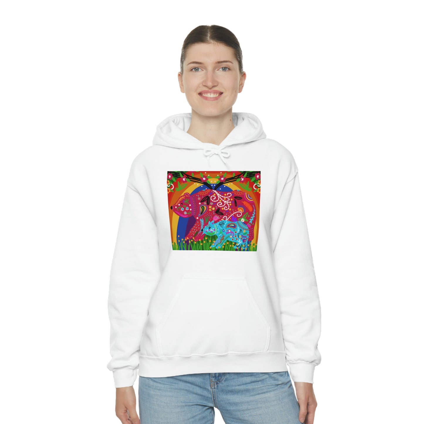 Mama Bear Unisex Heavy Blend™ Hooded Sweatshirt