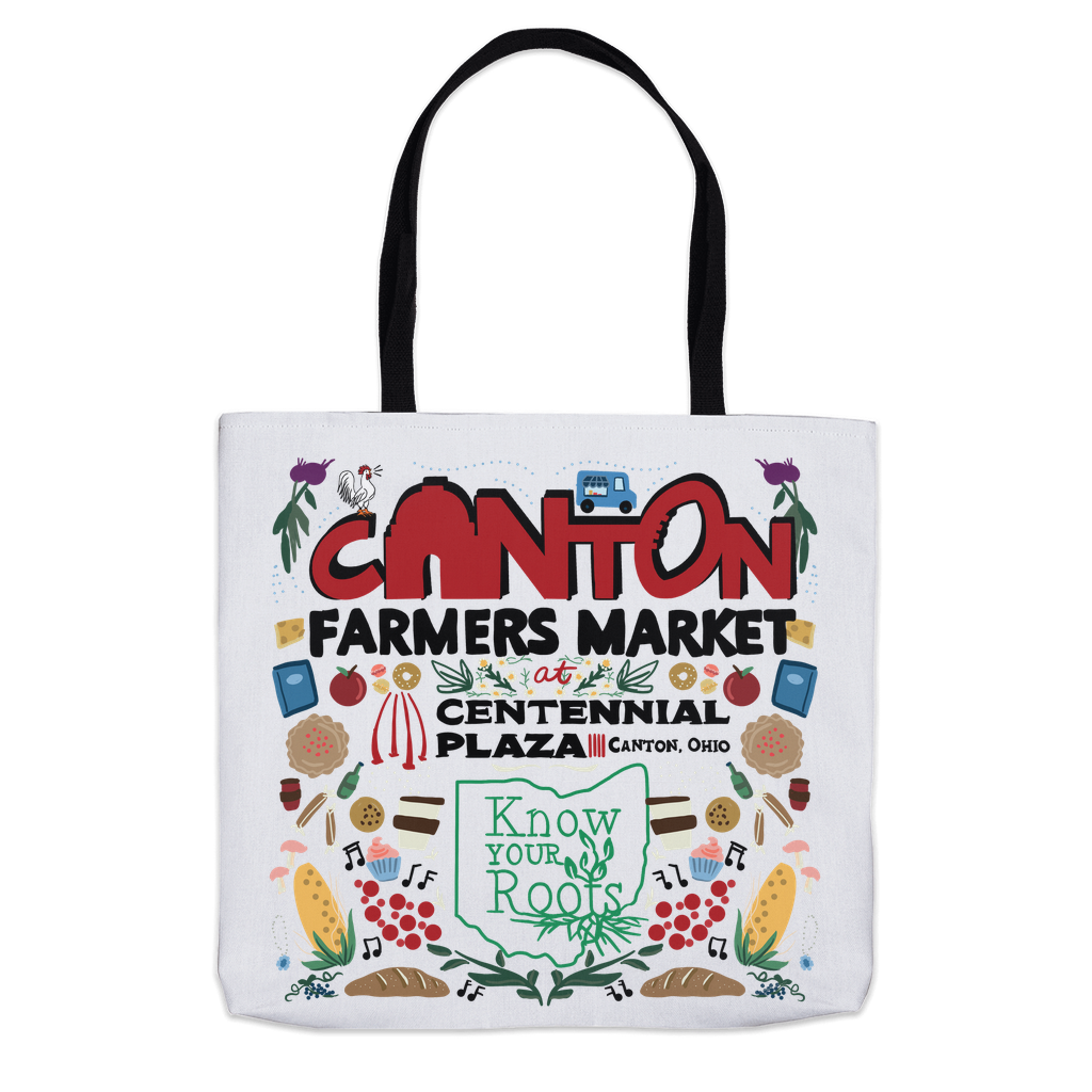 larger Canton Farmers Market Tote Bags
