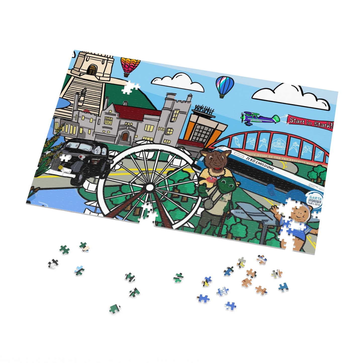 Stark County Jigsaw Puzzle (30, 110, 252, 500,1000-Piece)