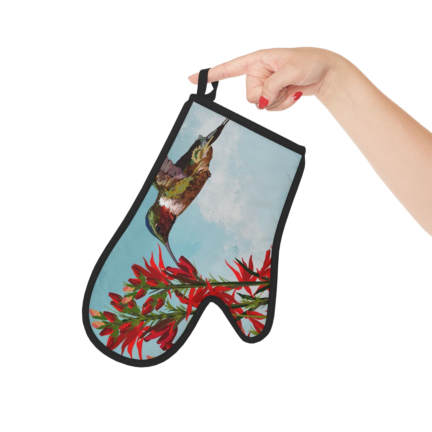 Hummingbird Oven Glove