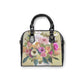 Shoulder Handbag- Bouquet on yellow