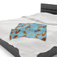 Koi Velveteen Plush Blanket