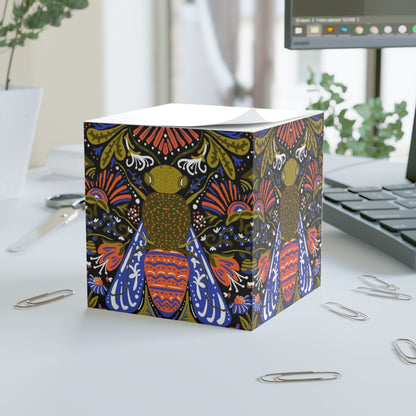 Queen Bee Note Cube