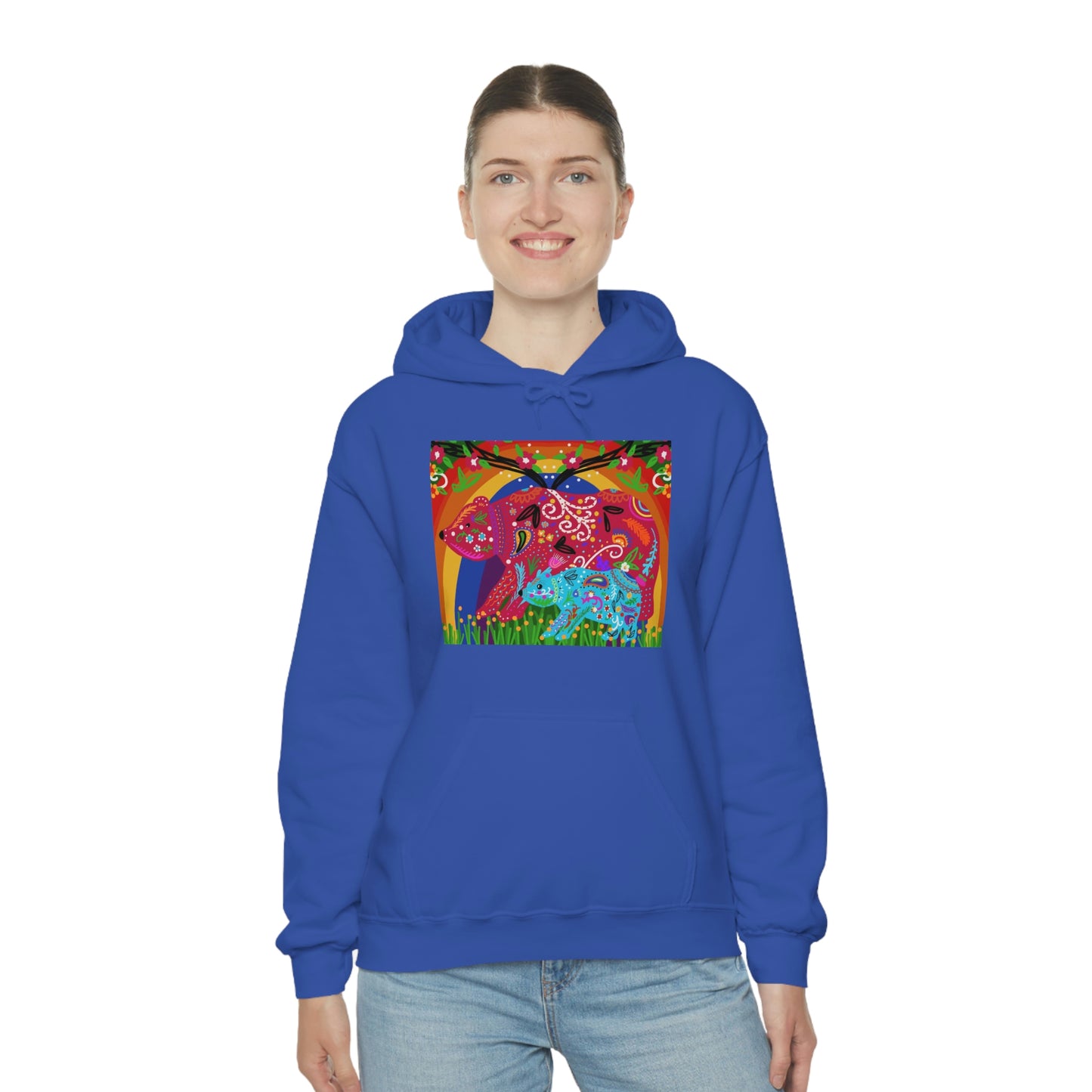 Mama Bear Unisex Heavy Blend™ Hooded Sweatshirt