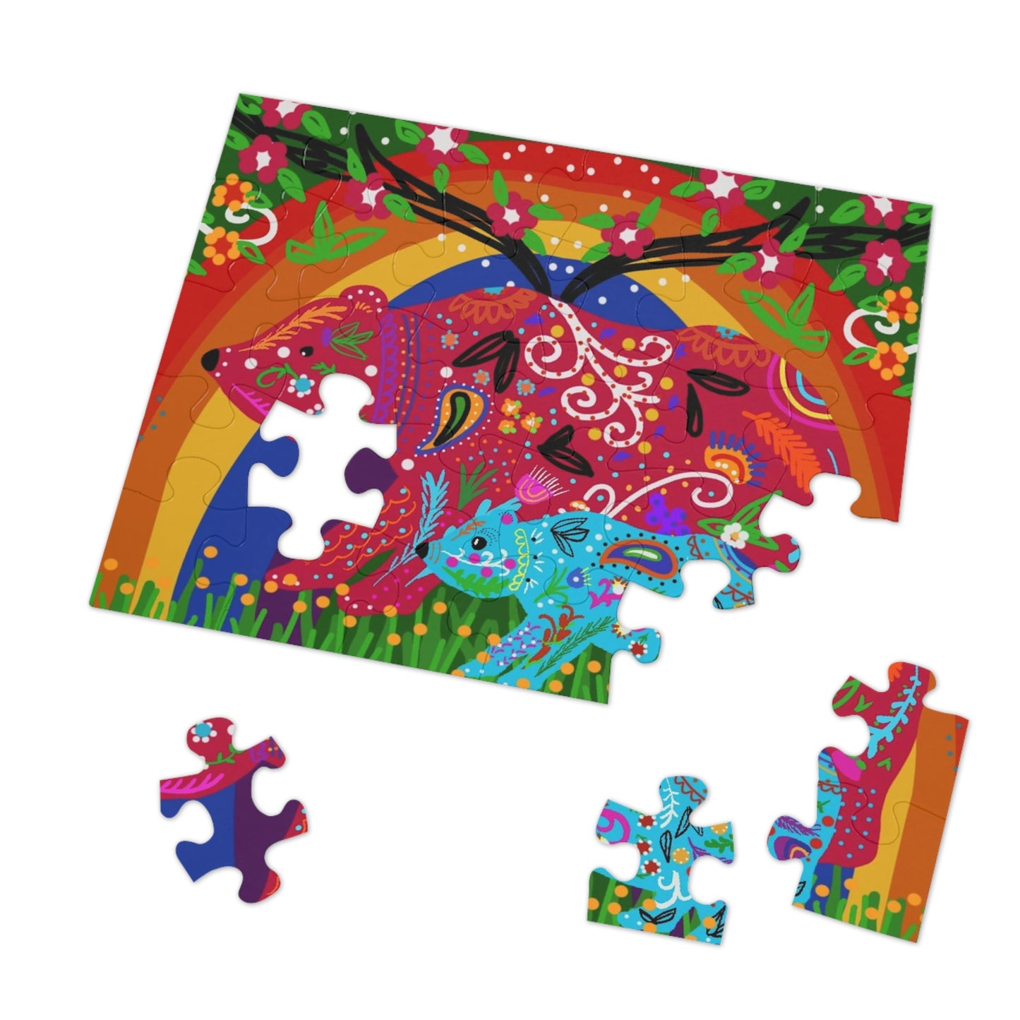 Mama Bear Jigsaw Puzzle (30, 110, 252, 500,1000-Piece)