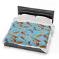 Koi Velveteen Plush Blanket