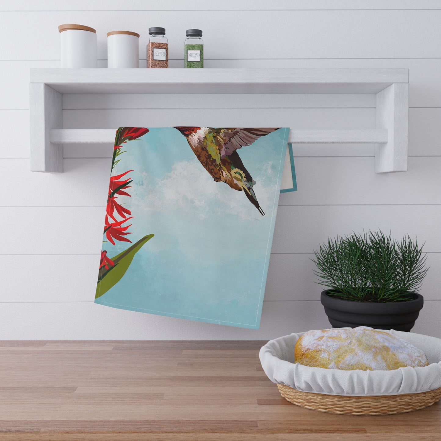 Hummingbird Kitchen Towel