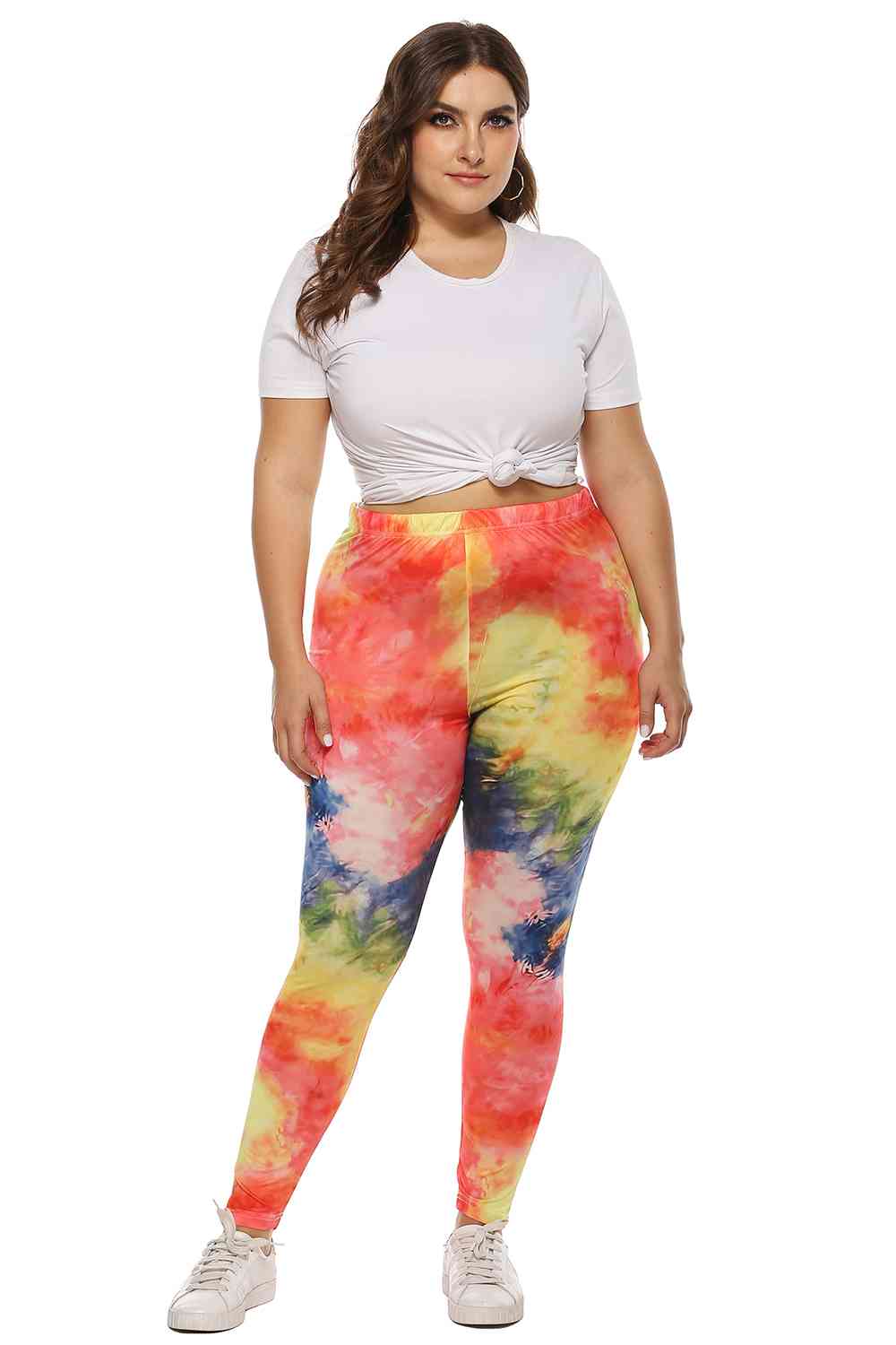 Plus Size Tie Dye Legging